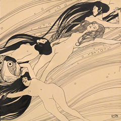 reproductie Fishblood van Gustav Klimt